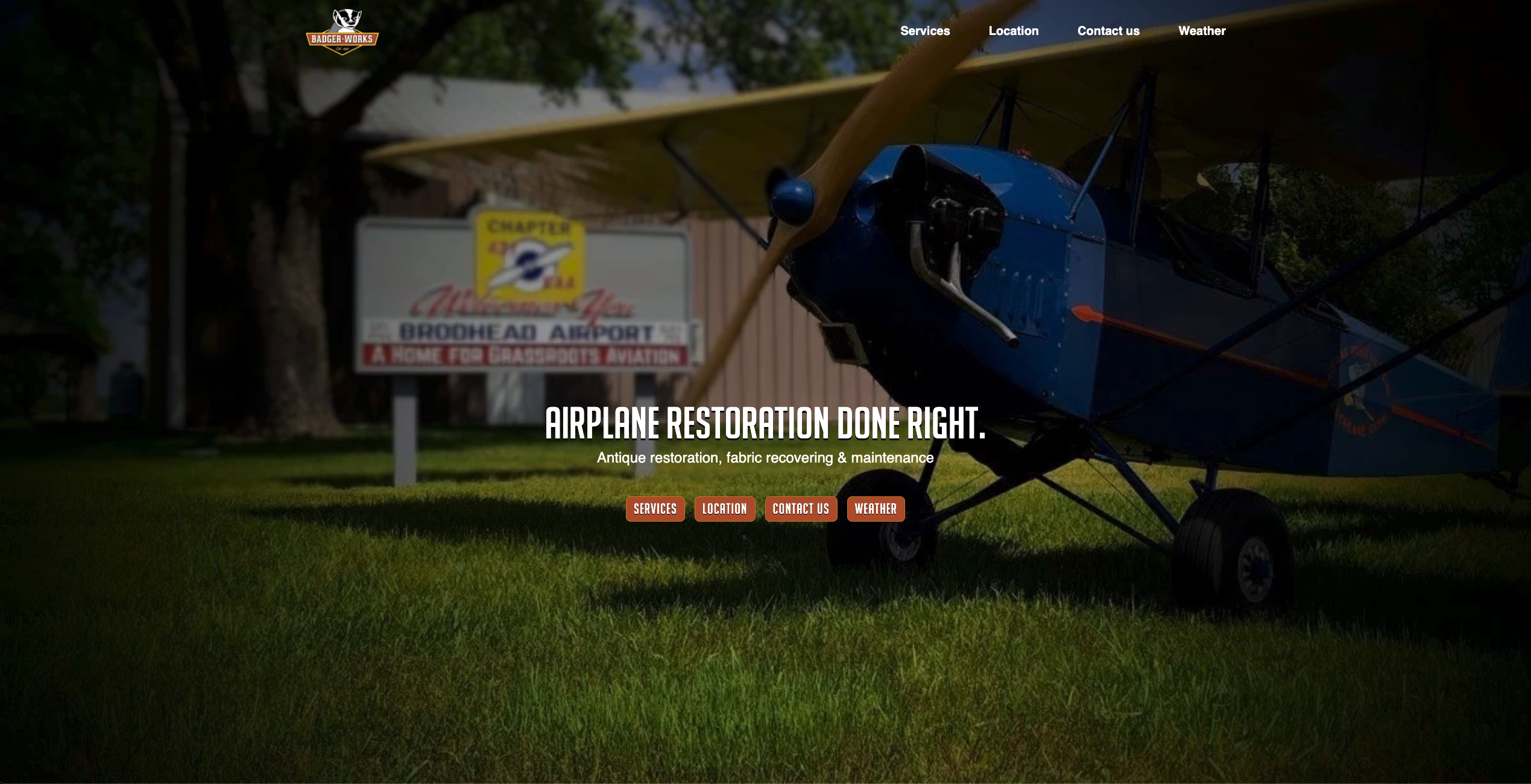 Brodhead Aviation website